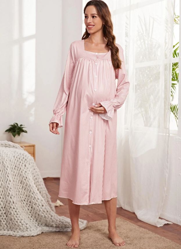 Blush Maternity Hospital Gown