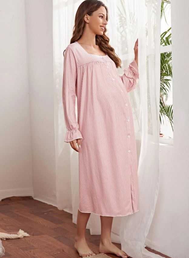 Blush Maternity Hospital Gown