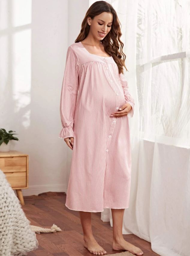 Blush Maternity Hospital Gown