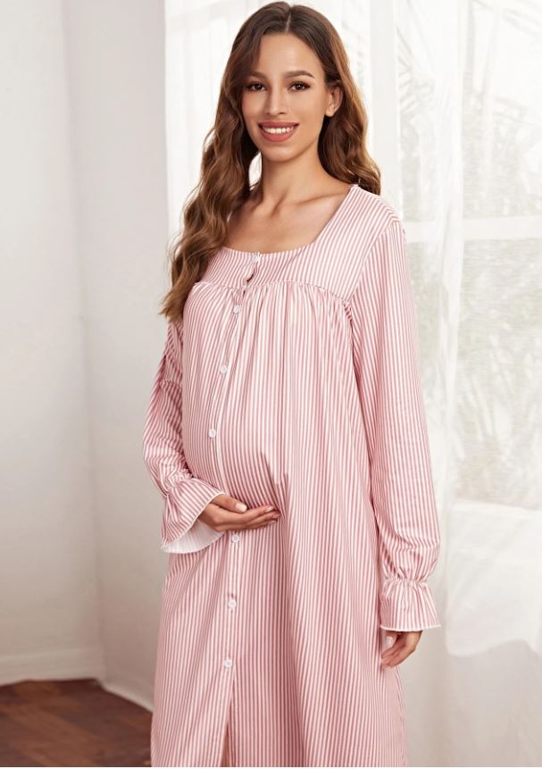 Blush Maternity Hospital Gown